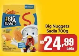 Supermercados Pague Menos Big Nuggets Sadia oferta