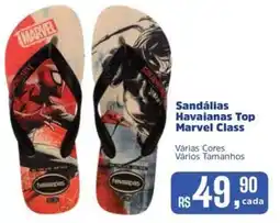 Supermercados Mateus Sandálias Havaianas Top Marvel Class oferta