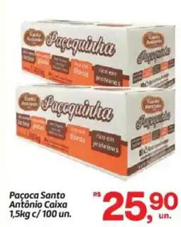 Fort Atacadista Paçoca Santo Antônio Caixa oferta