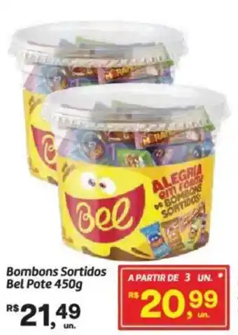 Fort Atacadista Bombons Sortidos Bel Pote oferta