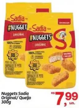 Fort Atacadista Nuggets Sadia Original/Queijo oferta