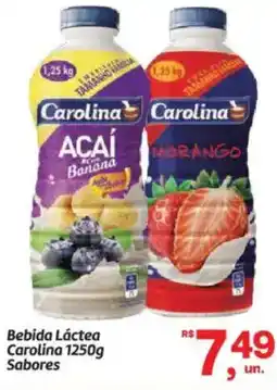 Fort Atacadista Bebida Láctea Carolina Sabores oferta