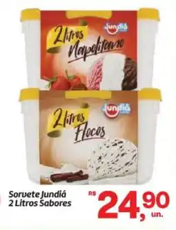 Fort Atacadista Sorvete Jundiá Sabores oferta
