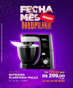 Benoit Batedeira planetária php500 turbo oferta