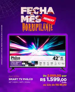 Benoit Smart tv philco oferta