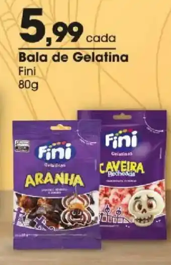 Zaffari Bala de Gelatina Fini oferta