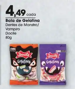 Zaffari Bala de Gelatina Dentes de Monstro/ Vampiro Docile oferta
