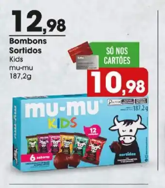Zaffari Bombons Sortidos Kids mu-mu oferta