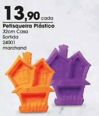 Zaffari Petisqueira Plástico 32cm Casa Sortida oferta