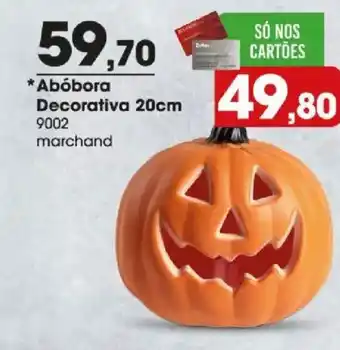 Zaffari Abóbora Decorativa 20cm oferta