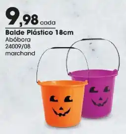 Zaffari Balde Plástico 18cm oferta