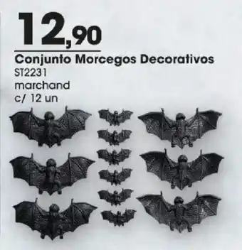 Zaffari Conjunto Morcegos Decorativos oferta