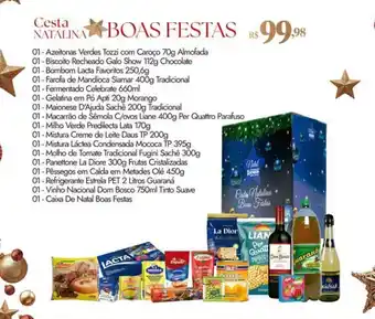 Cesta NATALINA BOAS FESTAS