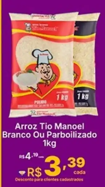 Arroz Tio Manoel Branco Ou Parboilizado