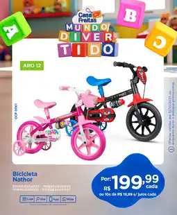 Casa Freitas Bicicleta Nathor oferta