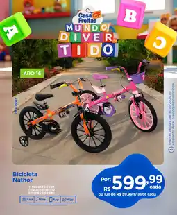 Casa Freitas Bicicleta Nathor oferta