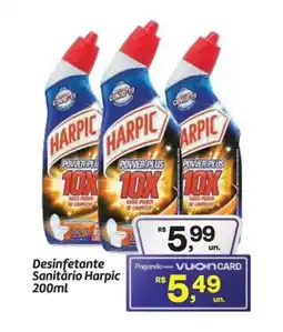 Fort Atacadista Desinfetante Sanitário Harpic oferta