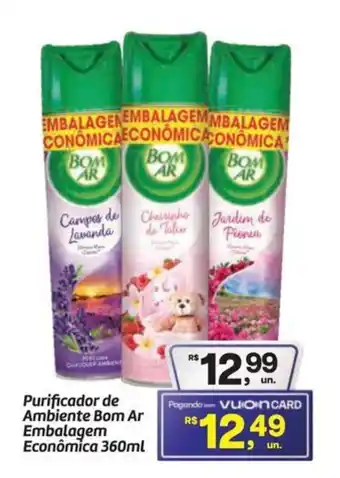 Fort Atacadista Purificador de Ambiente Bom Ar Embalagem Econômica oferta