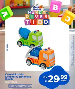 Casa Freitas Caminhãozinho Entulho ou Betoneira Usualk oferta