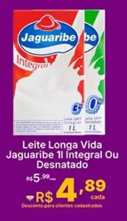 Super Lagoa Leite Longa Vida Jaguaribe Integral Ou oferta