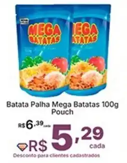 Super Lagoa Batata Palha Mega Batatas oferta