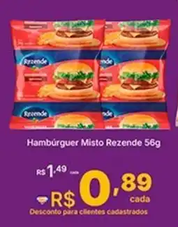 Super Lagoa Hambúrguer Misto Rezende oferta