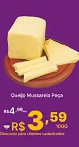 Super Lagoa Queijo Mussarela Peça oferta