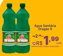Super Lagoa Água Sanitária Dragão oferta