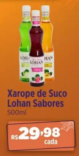 Ultrabox Xarope de Suco Lohan Sabores oferta