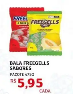 Assaí Atacadista Bala freegells sabores oferta