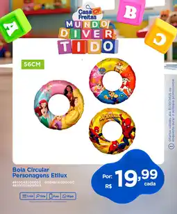 Casa Freitas Boia Circular Personagens Etilux oferta