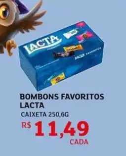 Assaí Atacadista Bombons favoritos lacta oferta