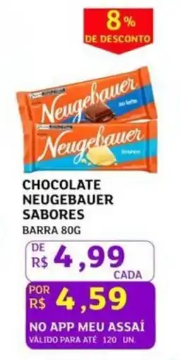Assaí Atacadista Chocolate neugebauer sabores barra oferta