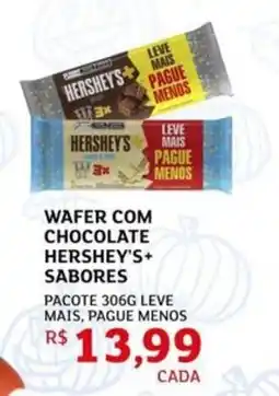 Assaí Atacadista Wafer com chocolate hershey's+ sabores oferta
