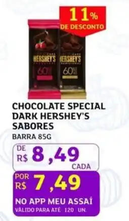 Assaí Atacadista Chocolate special dark hershey's sabores barra oferta