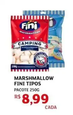 Assaí Atacadista Marshmallow fini tipos pacote oferta
