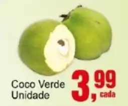 Negreiros Coco Verde Unidade oferta