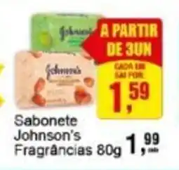 Negreiros Sabonete Johnson's Fragrâncias oferta
