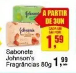 Negreiros Sabonete Johnson's Fragrâncias oferta