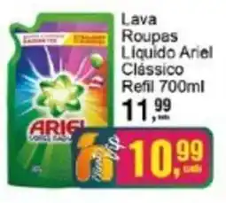 Negreiros Lava Roupas Liquido Ariel Clássico Refil oferta