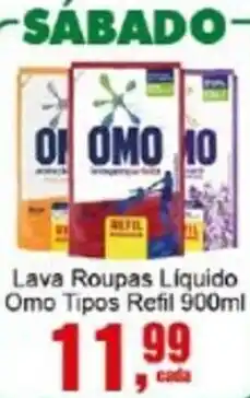 Negreiros Lava Roupas Liquido Omo Tipos Refil oferta