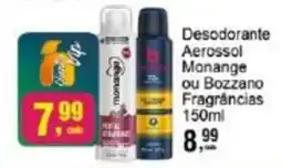 Negreiros Desodorante Aerossol Monange ou Bozzano Fragrâncias oferta