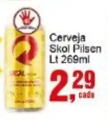 Negreiros Cerveja Skol Pilsen Nuth Lt oferta