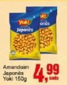 Negreiros Amendoim Japonès cada Yoki oferta
