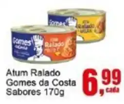 Negreiros Atum Ralado Gomes da Costa Sabores oferta