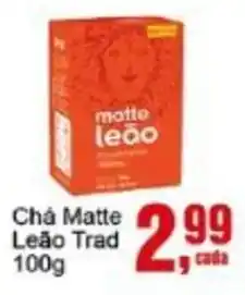 Negreiros Chá Matte Leão Trad oferta
