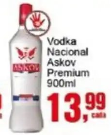 Negreiros Vodka Nacional Askov Premium oferta