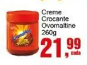 Negreiros Creme Crocante Ovomaltine oferta