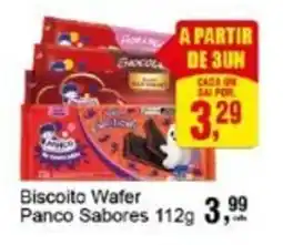 Negreiros Biscoito Wafer Panco Sabores oferta