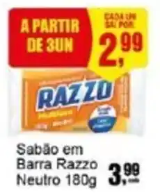 Negreiros Sabão em Barra Razzo Neutro oferta
